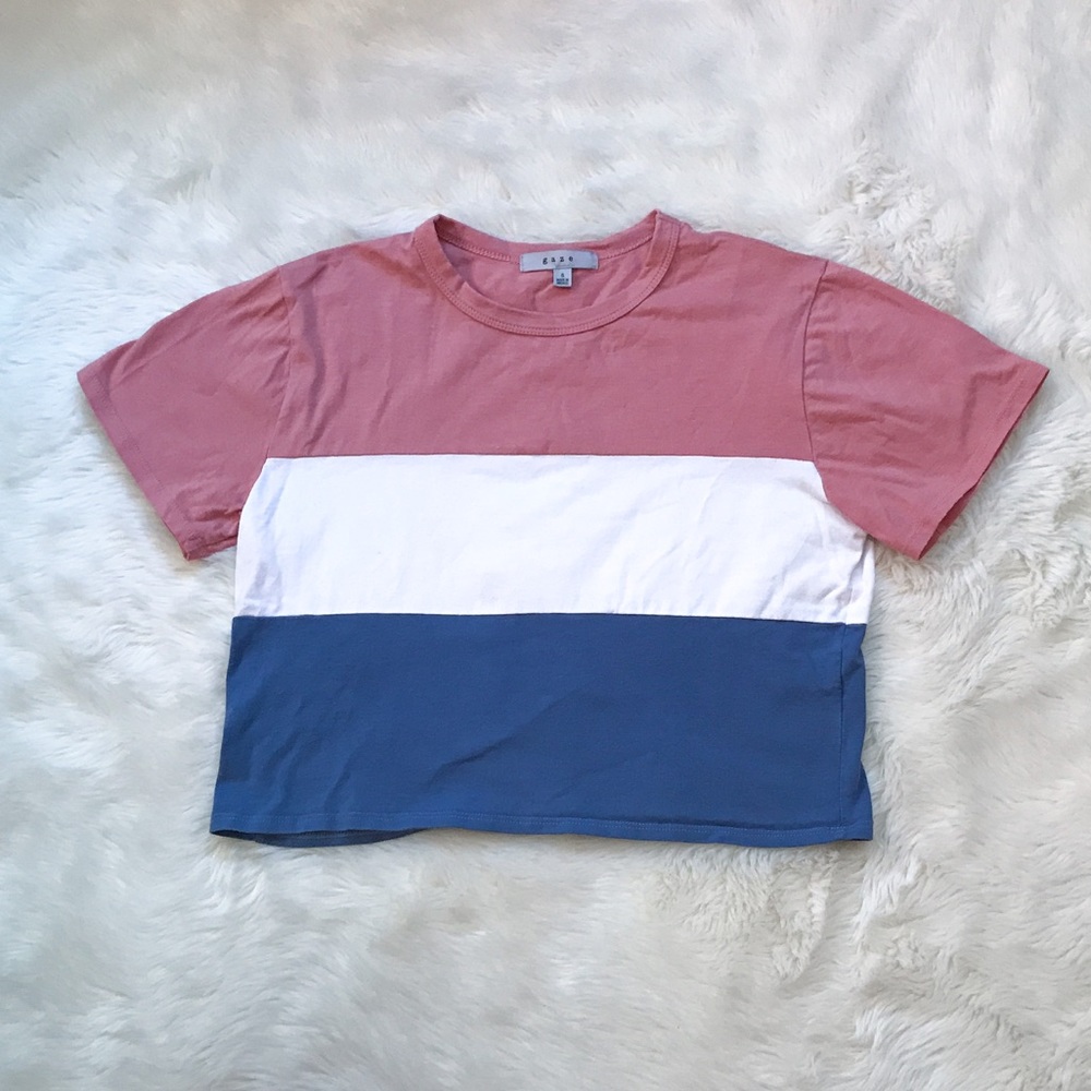 Gaze casual cropped tee